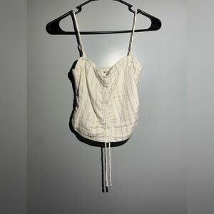 Aerie Cream Crop Top